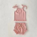 Conjunto Infantil Feminino Emily: Conforto e Estilo com Regata e Short