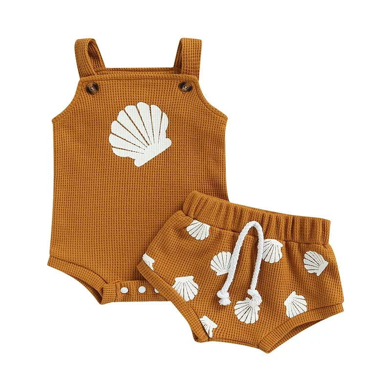 Conjunto Infantil Feminino Perla: Body Confortável e Short Leve para Dias Alegres