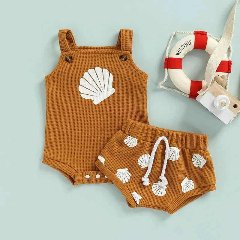 Conjunto Infantil Feminino Perla: Body Confortável e Short Leve para Dias Alegres