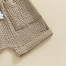 Conjunto Confortável Infantil Masculino com Estampa de Urso