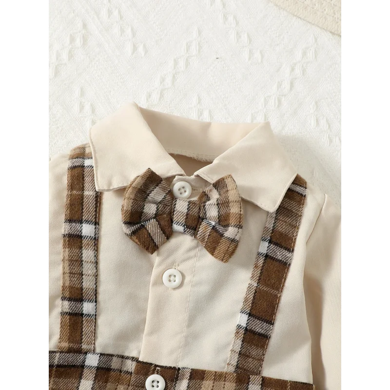 Conjunto Infantil Masculino com Suspensórios e Chapéu: Estilo e Conforto para Pequenos Momentos