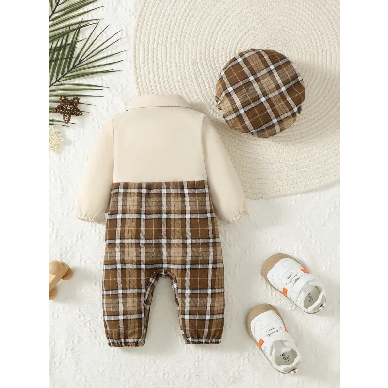 Conjunto Infantil Masculino com Suspensórios e Chapéu: Estilo e Conforto para Pequenos Momentos