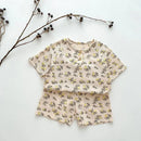 Conjunto Infantil de Pijama com Short e T-Shirt Lenogue para Conforto e Liberdade