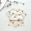 Conjunto Infantil de Pijama com Short e T-Shirt Lenogue para Conforto e Liberdade