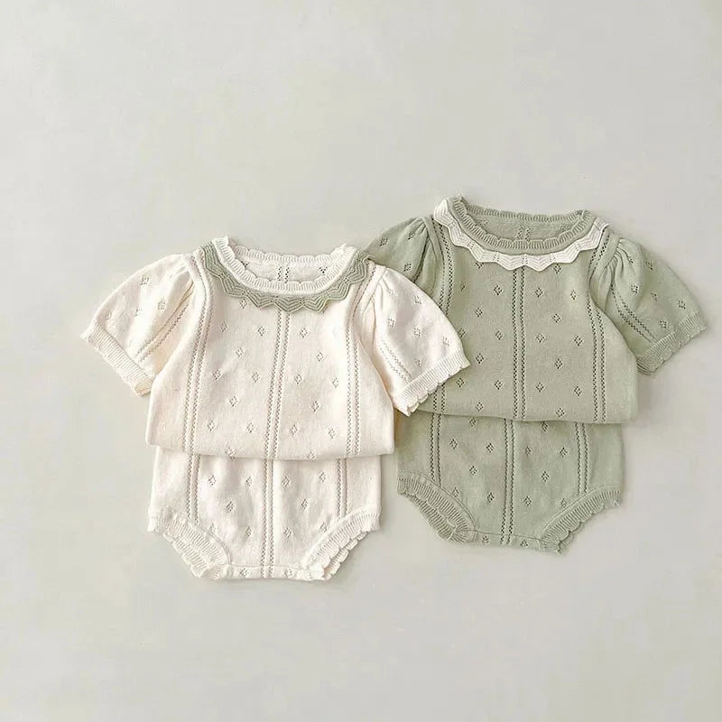 Conjunto Tricot Infantil Marshmallow para Conforto e Estilo
