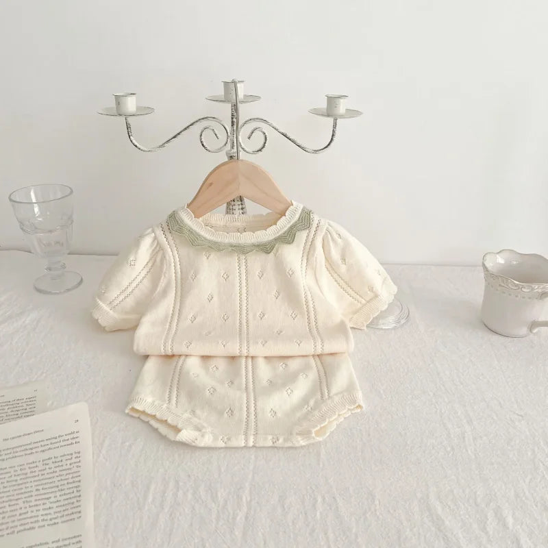 Conjunto Tricot Infantil Marshmallow para Conforto e Estilo