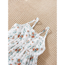 Conjunto Infantil Floral com Jaqueta Jeans para Estilo e Conforto