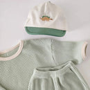 Conjunto Infantil Waffle: Calça e Blusa Confortáveis para Momentos de Liberdade