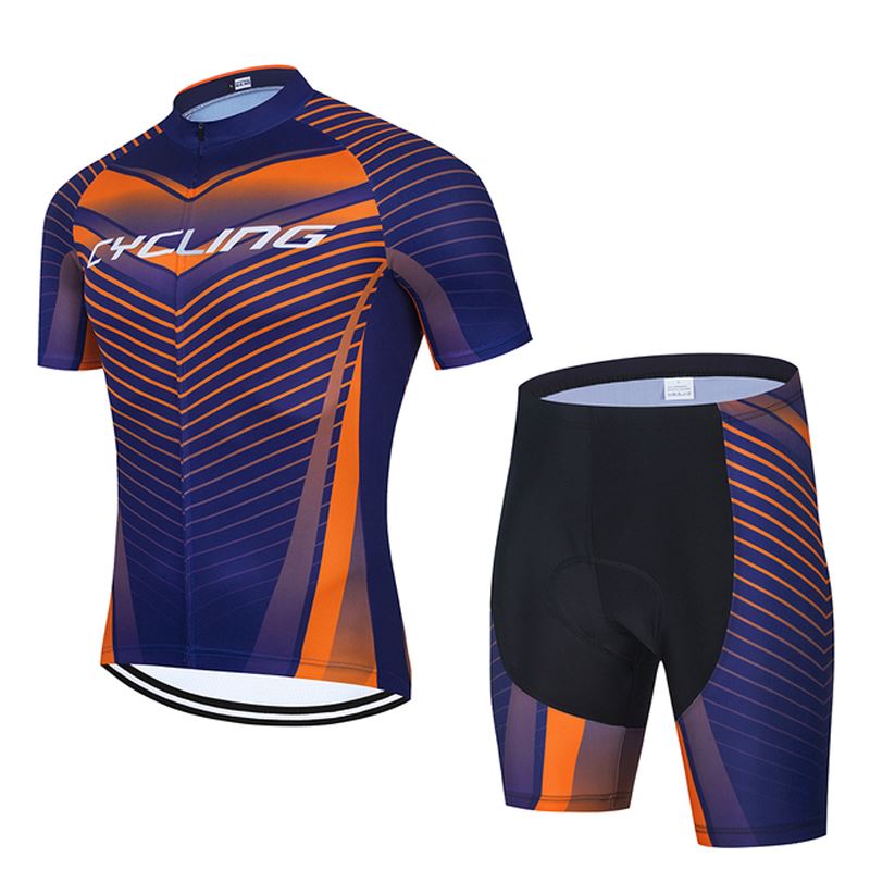 Conjunto Profissional de Ciclismo Anti-UV Masculino - Cycling Set