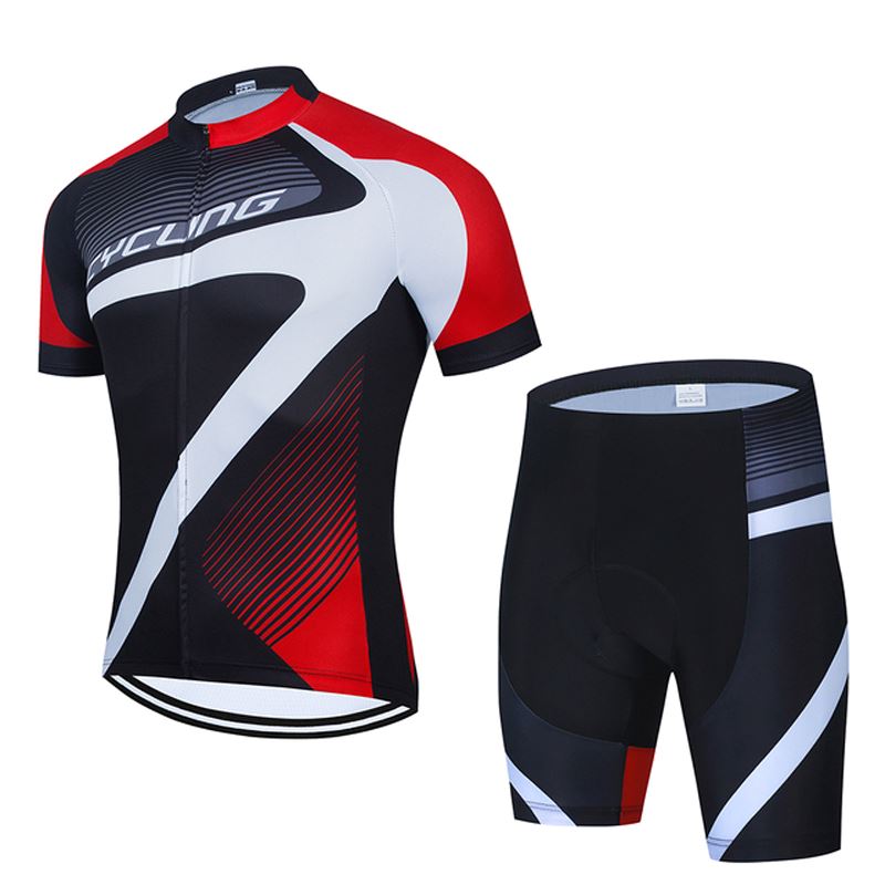 Conjunto Profissional de Ciclismo Anti-UV Masculino - Cycling Set