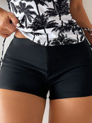 Conjunto Tankini com Top Halter e Shortinho