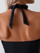 Conjunto Tankini Elegance com Amarração Frontal