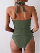 Conjunto Tankini Elegance com Amarração Frontal