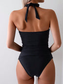 Conjunto Tankini Elegance com Amarração Frontal