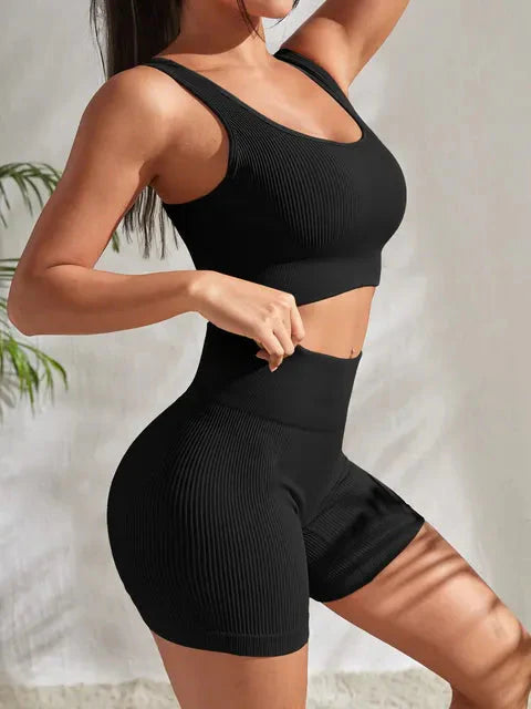 Conjunto Fitness Feminino Sem Costura - Damaris