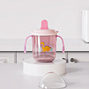 Copo Antivazamento Colorido para Crianças com Alça Prática Lenogue