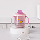 Copo Antivazamento Colorido para Crianças com Alça Prática Lenogue