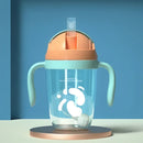 Copo Infantil Antivazamento com Canudo Prático Lenogue