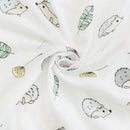 Cueiro Infantil Muslin de Algodão e Bambu – Conforto e Proteção Para Seu Bebê