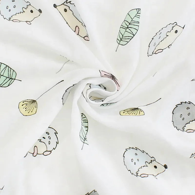 Cueiro Infantil Muslin de Algodão e Bambu – Conforto e Proteção Para Seu Bebê