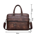 Maleta Elegante em Couro Genuíno - JeepBusiness: Praticidade e Estilo para Seu Dia a Dia