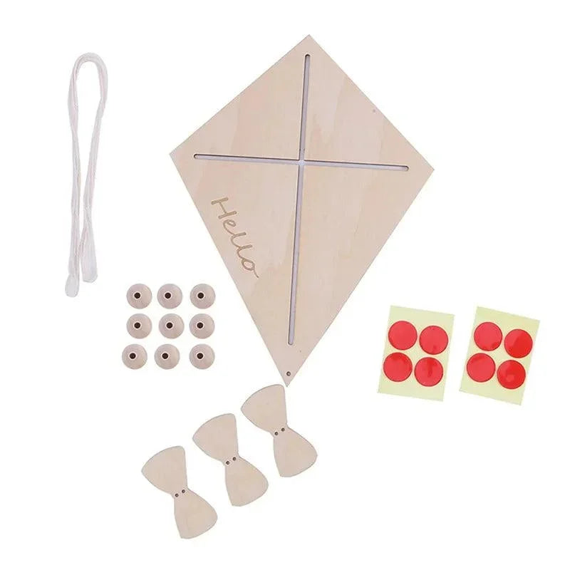 Teto de Sonhos: Pipa de Madeira Lenogue para Decoração Infantil