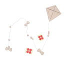 Teto de Sonhos: Pipa de Madeira Lenogue para Decoração Infantil