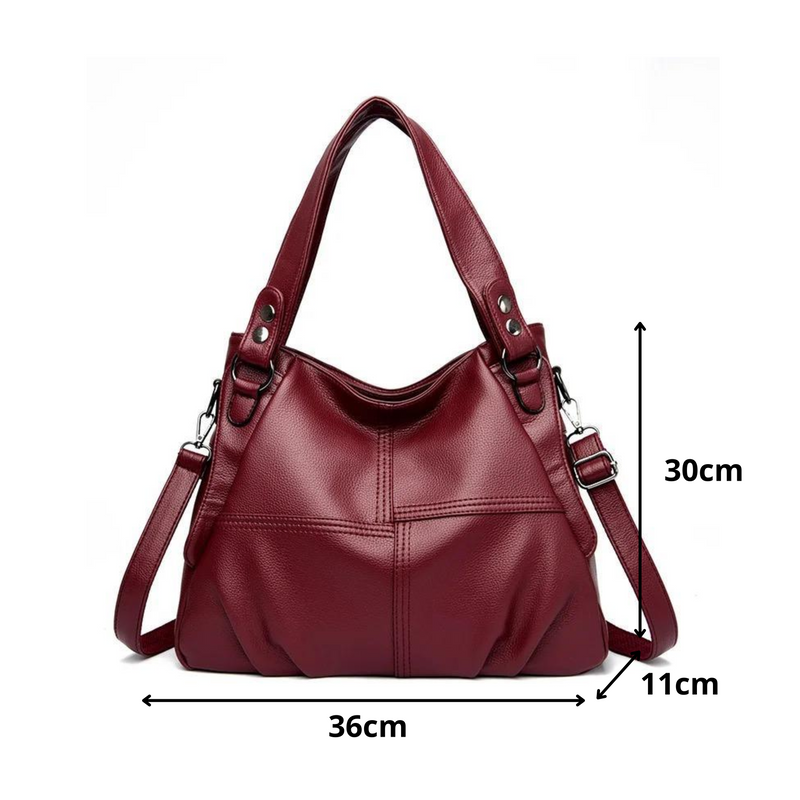 Bolsa Elysa em Couro Genuíno: Elegância e Conforto para Seu Dia a Dia