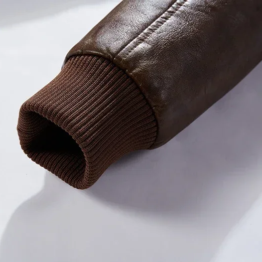 Jaqueta Masculina de Couro Genuíno - Estilo e Conforto MotorJack