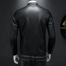 Jaqueta Masculina em Couro Genuíno Polle – Estilo e Conforto Para Aventureiros