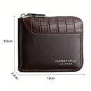 Carteira Masculina de Couro Genuíno - Estilo e Conforto com Cartiê Liver