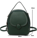 Mochila Felyciia Premium: Elegância e Conforto em Couro Genuíno