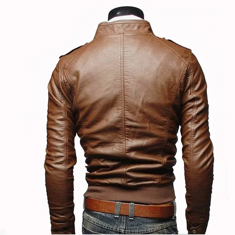 Jaqueta Masculina de Couro Genuíno - Estilo e Conforto para Seu Dia a Dia