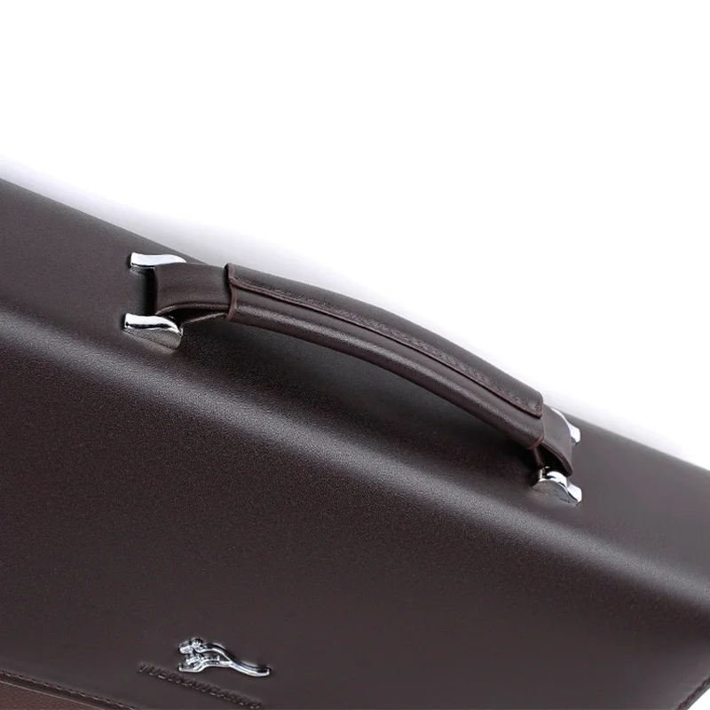 Maleta de Couro Genuíno Kangoo Business 2 – Estilo e Praticidade para o Dia a Dia