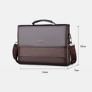 Maleta Masculina em Couro Genuíno - Praticidade e Estilo para o Seu Dia a Dia