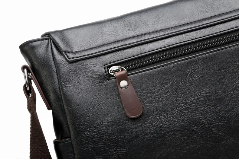 Bolsa Masculina em Couro Genuíno - Estilo e Conforto para o Dia a Dia