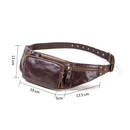 Cinta De Couro Genuíno Armmando - Estilo e Praticidade Para Seu Dia a Dia