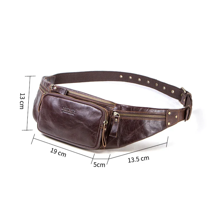 Cinta De Couro Genuíno Armmando - Estilo e Praticidade Para Seu Dia a Dia