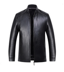 Jaqueta de Couro Genuíno Masculina - Estilo e Conforto para o Dia a Dia