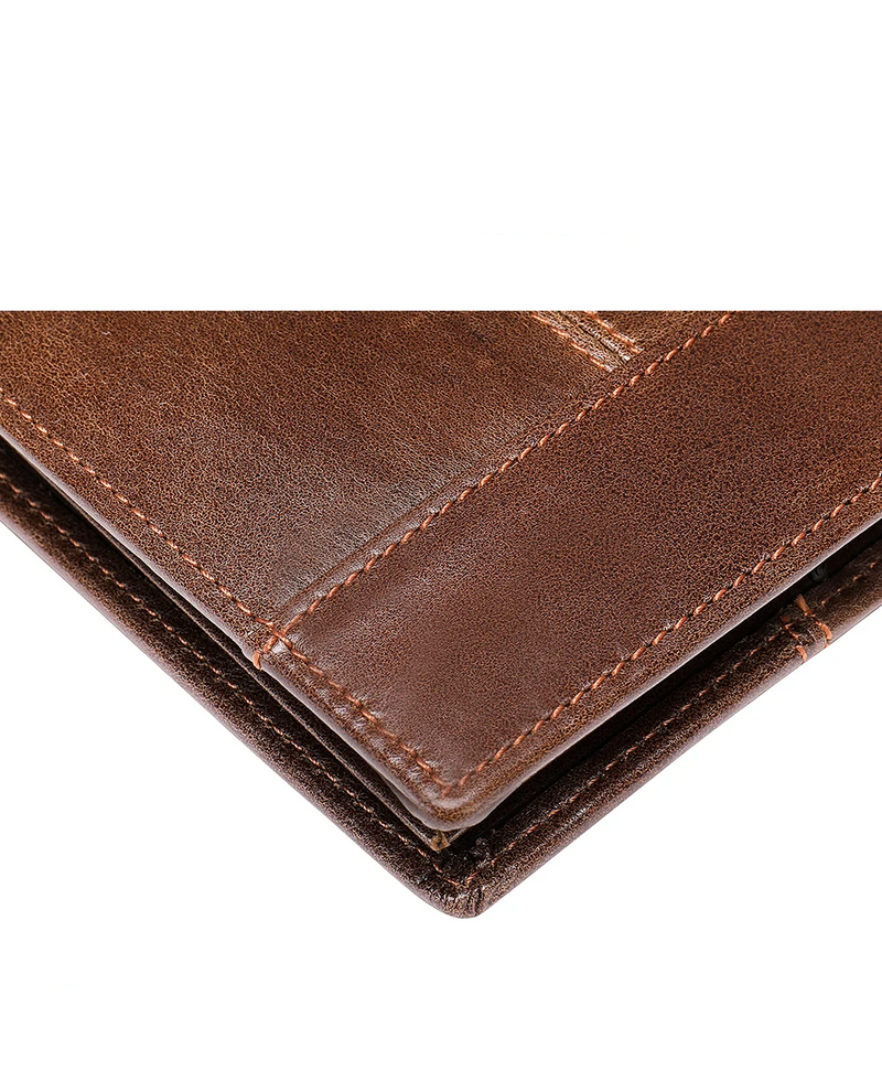 Carteira De Couro Genuíno - Estilo e Organização Para Seu Dia a Dia