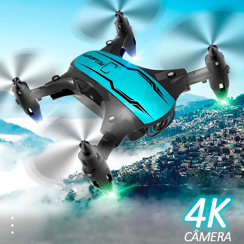 Drone Com Câmera 4K FullHD Wifi Dobrável / ZangãoCS