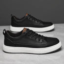 “Conforto e Estilo com Tênis Masculino em Couro Genuíno - Stevens”