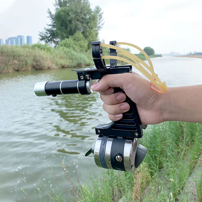 Estilingue de Pesca Profissional de Alta Precisão - SlingShot