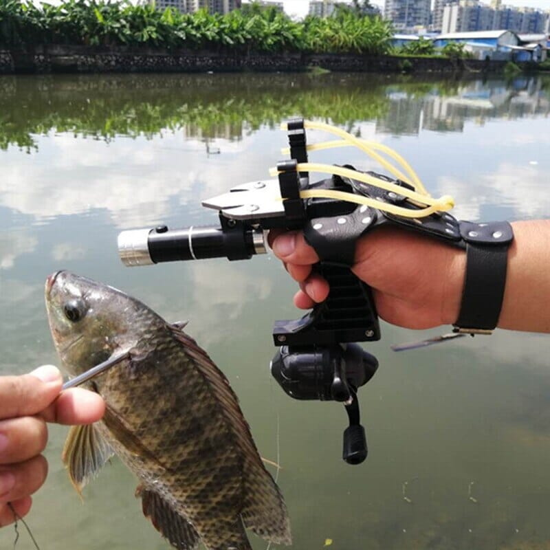 Estilingue de Pesca Profissional de Alta Precisão - SlingShot