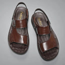 Sandália Livia Confort: Conforto e Estilo em Couro Genuíno