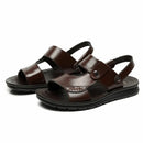 Sandália Livia Confort: Sofisticação e Conforto em Couro Genuíno