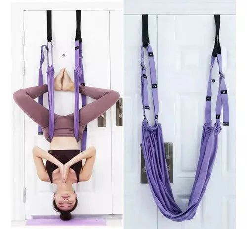 Faixa De Resistência Rede de Yoga e Pilates Suspenso