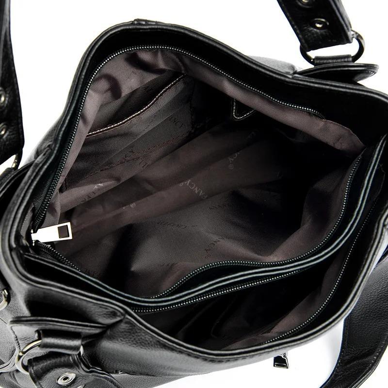 Bolsa Elysa em Couro Genuíno: Elegância e Conforto para Seu Dia a Dia