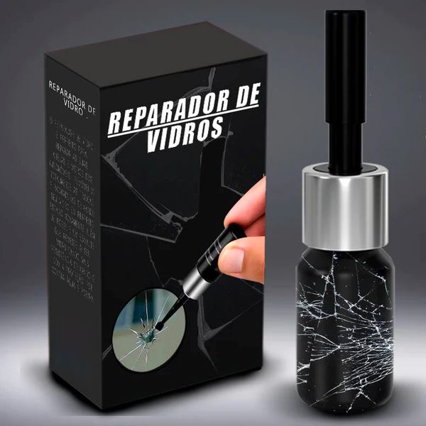 Fluido Reparador de Vidros e Telas Trincadas ou Quebradas