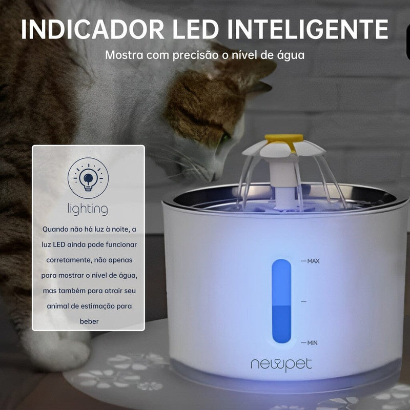 Fonte de Água Filtrada para Pets – Conforto e Hidratação Essencial